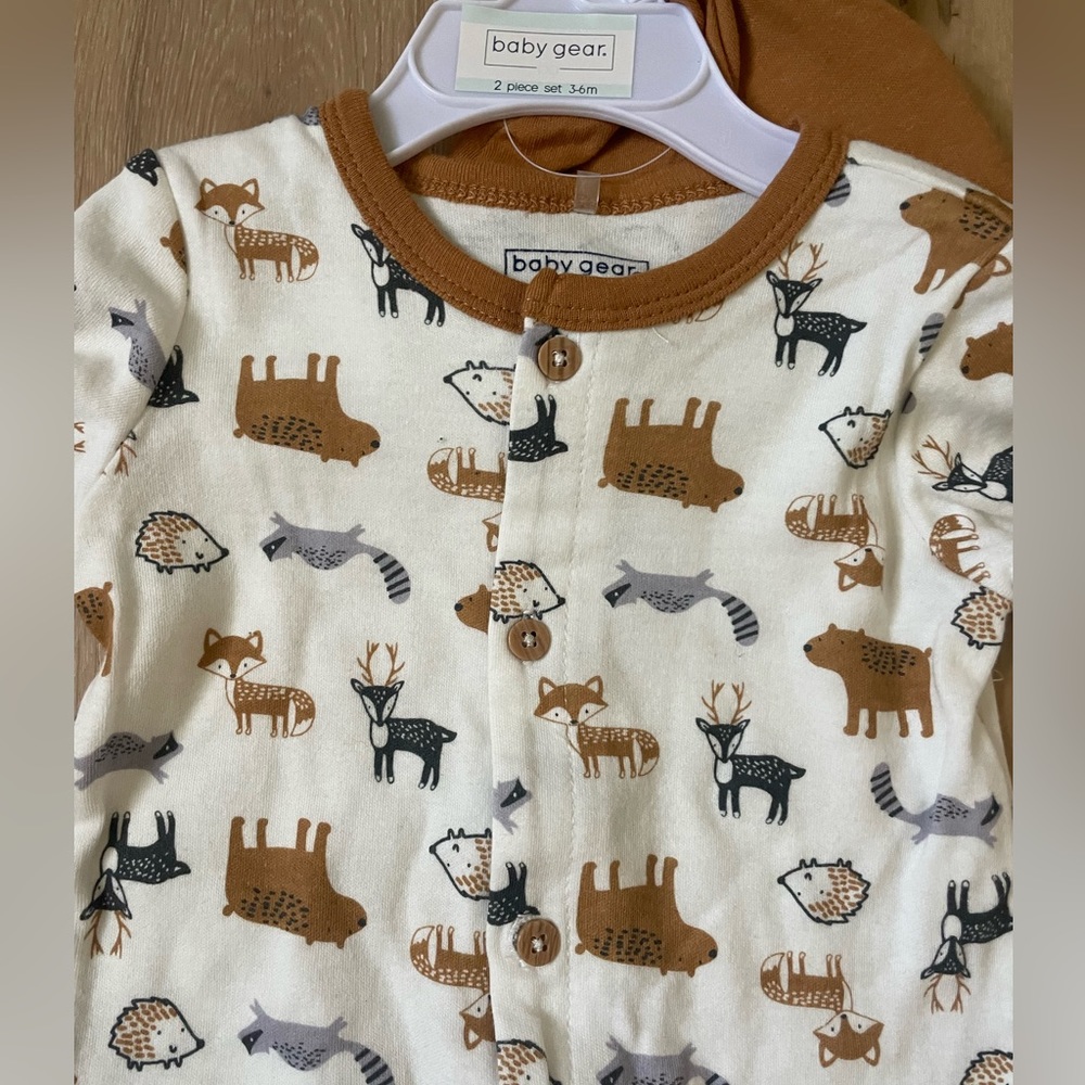 $8 bundle / NWT Forest friend one piece 3/6mos